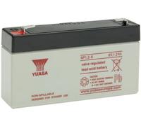 Yuasa NP12-6 NP1.2-6 Batterie au plomb 6 V 1.2 Ah plomb (AGM) (l x H x P) 97 x 54.50 x 25 mm auto-décharge réduite