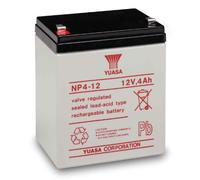 Yuasa NP4-12 Batterie au plomb 12 V Faston 187-4,8 mm (Import Allemagne)