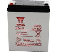 Yuasa NP4-12 NP4-12 Batterie au plomb 12 V 4 Ah plomb (AGM) (l x H x P) 90 x 106 x 70 mm cosses plates 4,8 mm sans entretien