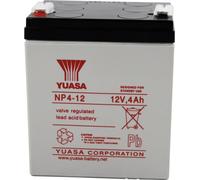 Yuasa NP4-12 NP4-12 Batterie au plomb 12 V 4 Ah plomb (AGM) (l x H x P) 90 x 106 x 70 mm cosses plates 4,8 mm sans entretien