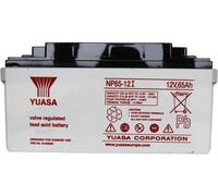 Yuasa NP65-12 NP65-12 Batterie au plomb 12 V 65 Ah plomb (AGM) (l x H x P) 350 x 174 x 166 mm raccord à vis M6 sans entretien, certification VdS