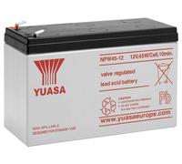 Yuasa NPW45-12 Batterie au plomb 12 V, 8,5 Ah () Faston (6,35 mm) Batterie au plomb 12-8,5 haute conductivité
