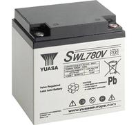 Yuasa SWL780V SWL780V Batterie au plomb 12 V 28.8 Ah plomb (AGM) (l x H x P) 166 x 175 x 125 mm raccord à vis M5 entretien faible, auto-décharge réduite