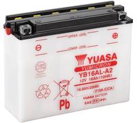 Yuasa YB16AL-A2 Batterie de moto 12 V 16 Ah Type de pôle: Borne à vis type 2
