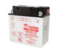 Yuasa Battery Batterie de moto YB16CL-B 12 V 19 Ah avec entretien (175x100x175 mm)