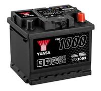 YUASA YBX1063 YBX1000 Batterie de Démarrage 12V 40Ah 360A EN pour VW Coccinelle