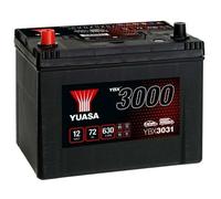 YUASA YBX3031 YBX3000 Batterie de Démarrage SMF 12V 72Ah 630A EN pour OPEL