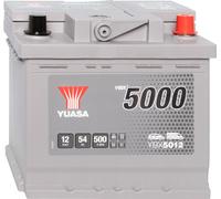 Yuasa YBX5012 SMF 12V 54Ah Silver Batterie de voiture haute performance
