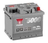 YUASA YBX5063 YBX5000 Batterie de Démarrage SMF 12V 52Ah 520A EN pour VW