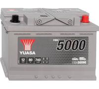 Yuasa YBX5096 SMF 12V 80Ah Silver Batterie de voiture haute performance
