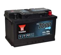 YUASA YBX7100 YBX7000 Batterie de Démarrage 12V 65Ah 650A EN pour FORD FOCUS III