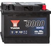 Batterie YUASA YBX9027 AGM 12V 60AH 640A