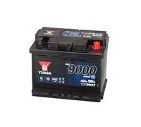 Yuasa Battery Batterie voiture YBX9027 12 V 60 Ah 680 CCA AGM sans entretien Start-Stop Plus