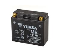 Yuasa Yt12b Agm Battery Noir