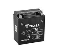 Yuasa YTX16-1 Batterie de moto VRLA sans entretien 12 V 230 CCA