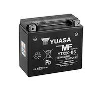 Yuasa YTX20-BS 12 V 270 CCA Batterie de moto VRLA pré-remplie et prête à installer sans entretien