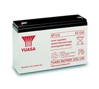 Yuasa Batterie au plomb AGM NP12-6 6 V 12 Ah 151×98×50 mm cosses plates 6,35 mm sans entretien