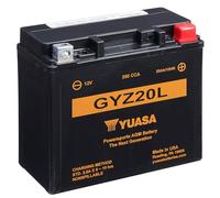 - YUASABATTERIE MOTO YUASA GYZ20L 12V 20AH 250A