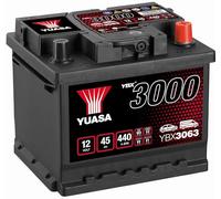 - YUASABATTERIE YUASA YBX3063 12V 45AH 440A