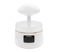 Yuattory 300 ML Champignon Pluie Nuage Humidificateur d'air Gouttes D' Sons Veilleuses ColoréEs AromathéRapie Diffuseur D'