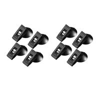 Yuattory Clip à Ventouse Pince à Ventouse Ronde Support en Métal Clip à Ventouse pour Voiture Réutilisable Forte Fenêtre Carte de Voiture Support à Ventouse Bureau Business