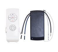 Yuattory Kit de télécommande universel pour ventilateur de plafond AC 110 V avec interrupteur de réglage de la vitesse du vent, émetteur-récepteur