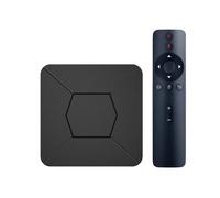 Yuattory Q5 Smart TV Box 2.4G/5G WiFi BT5.0 2G 8G 100M Android 10.0 TV Box Lecteur Multimédia Allwinner H313 4K HDR Prise UE