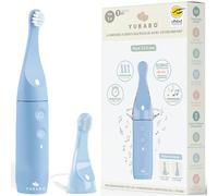 YUBABO - Brosse à Dents Électrique Enfant Musicale avec Baby Mode - 2 Modes Sonique - 100 Jours d’Autonomie - Minuteur 2 Min - 101 Autocollants - Recommandée par les Dentistes - 1 à 3 ans - Bleue