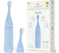 YUBABO - Brosse à Dents Électrique Enfant Musicale - Évolutive - 2 Modes Sonique - 100 Jours d’Autonomie - Minuteur 2 Min - 101 Autocollants - Recommandée par les Dentistes - 3 à 6 ans - Bleue