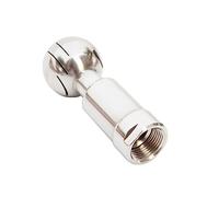 YUBAOLI Boule de Nettoyage rotative à 360° for réservoirs - Raccord de pulvérisation Haute Pression en Acier Inoxydable SS 304 for Applications sanitaires - 1 pièce(DN50)