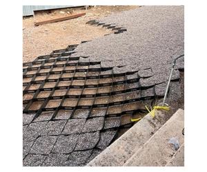 YUBAOLI Grille de stabilisation de Gravier en PEHD - Grille de Sol Haute de 4"/2" for allées, enclos et projets d'aménagement paysager(3.3x33ft 2" Thick)