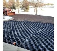 YUBAOLI Grille en nid d'abeille 4" d'épaisseur for stabilisateur d'allée - Grille de Sol en PEHD for Gravier, idéale for Les Surfaces en Pente et Planes(3m x 7m (10ft x 23ft))