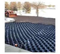 YUBAOLI Grille en PEHD Robuste for la stabilisation des allées et Le contrôle de l'érosion - Options 2"/4"(3x7m (10x23ft) 10cm/4" High)