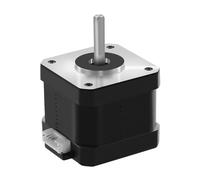 YUBAOLI Moteur Pas à Pas 42, 2 Phases, 0,9 degrés, Faible Bruit, 17HS4401S, avec câble de 1 m, for Un positionnement de précision