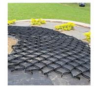 YUBAOLI Stabilisateur d'allée en Gravier PEHD for stationnement de Camping-Car et terrasses - Grille de Sol 15,7" x 15,7"(1m x 4m (3.3X13ft))