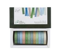 Yubbaex Ruban adhésif Washi pour scrapbooking, journal, bricolage, décoration, emballage cadeau, scrapbooking (8 mm de large)