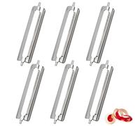 YUBBYSTU 6 pces Lames de rechange pour éplucheur, Turbo Peeler,Lames Rechange Pour éPlucheur D'Asperges,Lame Tupperware Best Blade Den, Doubles, Couteau à Crabe