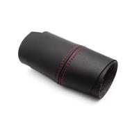 YUBEIER pour Honda CRV 2007 2008 2009 Cuir Microfibre Intérieur de Voiture Siège Accoudoir Poignée de Porte Accoudoir Panneau Couverture Garniture de Protection (4 pièces Ligne Noire-Rouge)