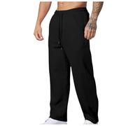 Yubenhong Pantalons décontractés pour Hommes Pantalons Droits en Velours côtelé pour Hommes Pantalon Cargo Doublé Homme (L)
