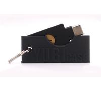 Yubicase - Protection pour Yubikey 5 NFC / 5C NFC - Étui Anti-Rayures - Yubikey Non Inclus (Noir, USB C)