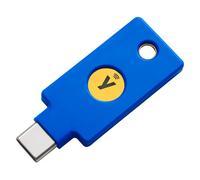 Yubico Y-400 Security Key C - Clé de sécurité avec authentification à Deux facteurs, Compatible avec Les Ports USB-C et Fonctionne avec Les appareils Mobiles NFC Pris en Charge, Bleu