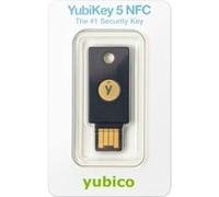 Yubico Clé USB gestionnaire de mots de passe YubiKey 5 NFC noir/or 5060408461426