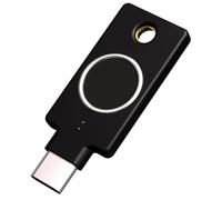 Yubico Clé USB gestionnaire de mots de passe YubiKey C Bio (FIDO Edition) noir/or 5060408464175