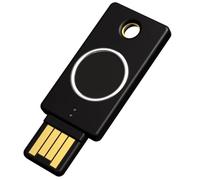 Yubico Clé USB YubiKey Bio (FIDO Edition) – Biométrique USB‑A – Noir/Or