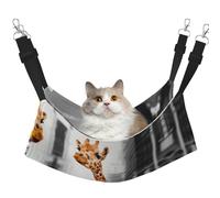 YUBVCF Giraffe In New York Lit doux pour furet, chaton, chiot, petit chien, sangle réglable