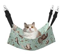 YUBVCF Otters Lit doux pour animal domestique avec sangle réglable pour furet, chaton, chiot, petit chien