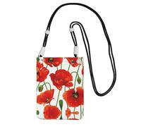 YUBVCF Petit sac à bandoulière pour téléphone portable, compatible avec tous les téléphones portables, utilisation pour la course, la marche, le vélo, Noir , Taille unique