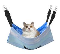 YUBVCF Whale Tail Panier souple pour animal domestique avec sangle réglable pour furet, chaton, chiot, petit chien
