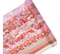 YUBX 15 Rouleaux Washi Tape Ruban Adhésif Papier Décoratif Masking Tape pour Scrapbooking Artisanat de Bricolage (Fierce Flowers)