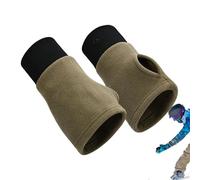 yuchdzexu Mitaines - Moufles coupe-vent pour temps froid - Moufles d'hiver en polaire pour la course à pied, la course à pied, la moto, le camping, la randonnée, le cyclisme, la course à pied, la moto